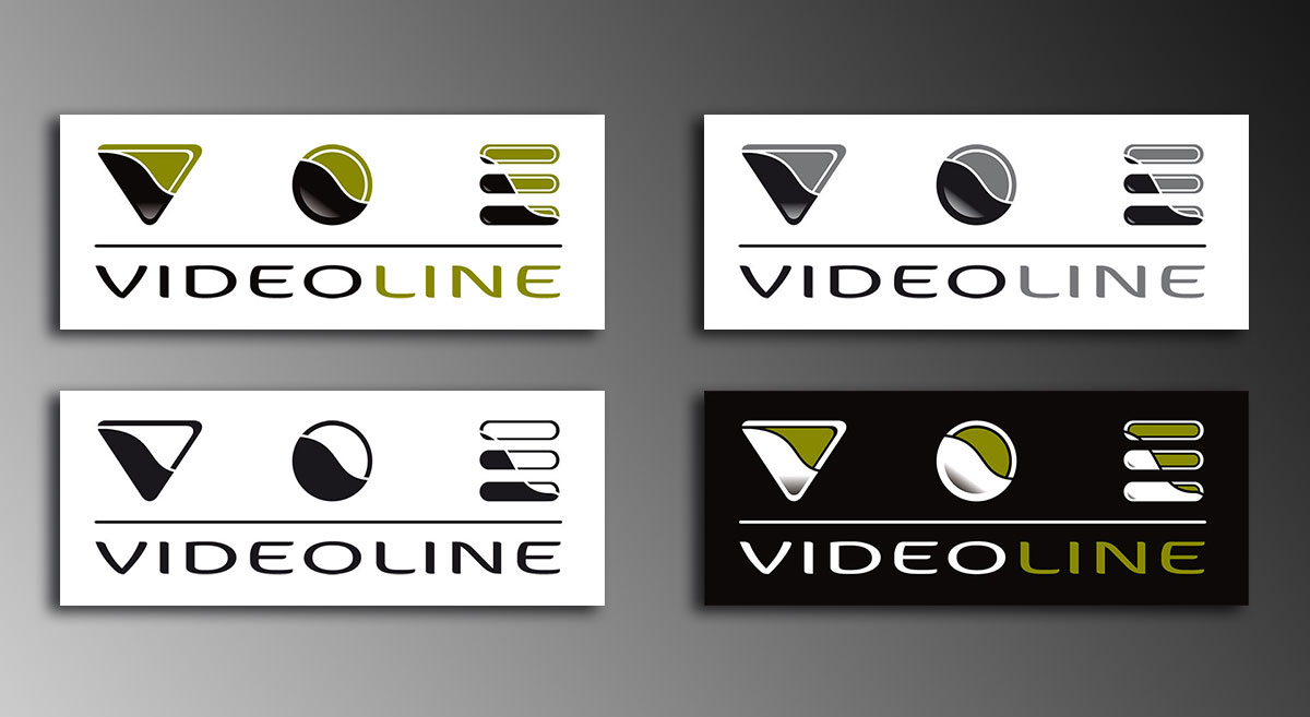 Infographiste indépendant, création de charte graphique pour entreprise d'installation de matériel vidéo, logo et identité visuelle