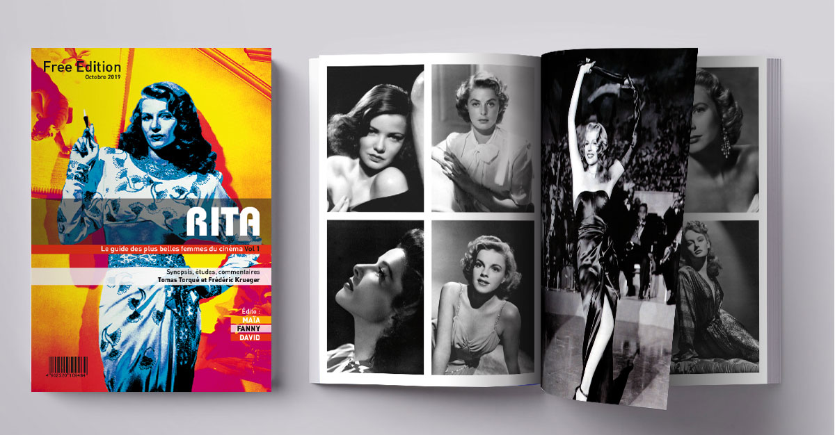 Infographiste indépendant, création et  mise en page de magazines sur les plus belles femmes du cinéma