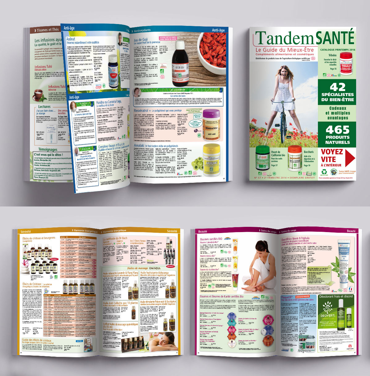 Infographiste indépendant, création et mise en page de catalogues de compléments